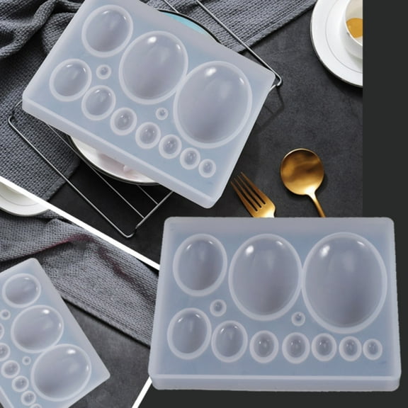 Clearance DIY Silicone Mould under $1,Crystal Epoxy Mould Gem Patch Mould Time Gem Decorative Ornament Silicone Mould