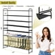 thumbnail image 5 of Organizador de Zapatos MISSLO 4 Niveles Largo para 30 Pares Negro, 5 of 7