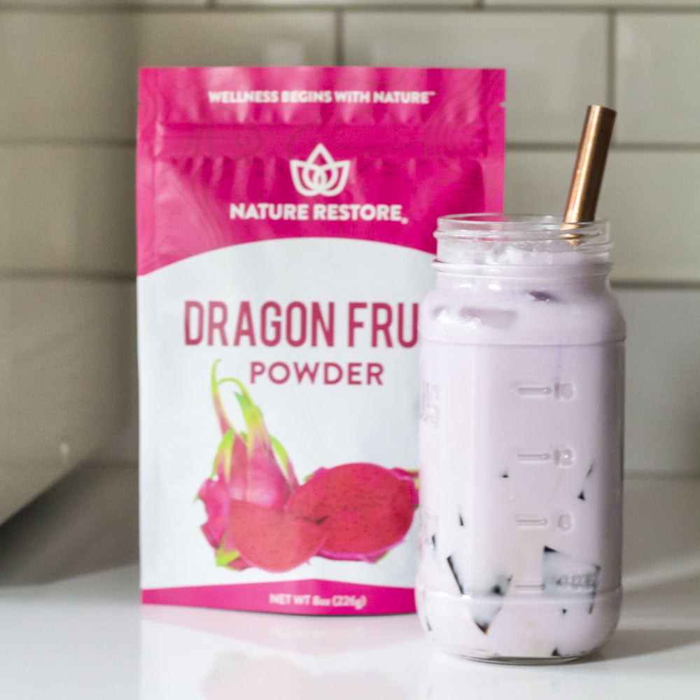 Nature Restore Pink Pitaya Powder (Dragonfruit), 8 Ounces