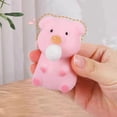 thumbnail image 3 of Toy Soft Animal Companion Cartoon 25cm Stuffed Sleeping Pig Toy for Kids and Collectors, 3 of 3