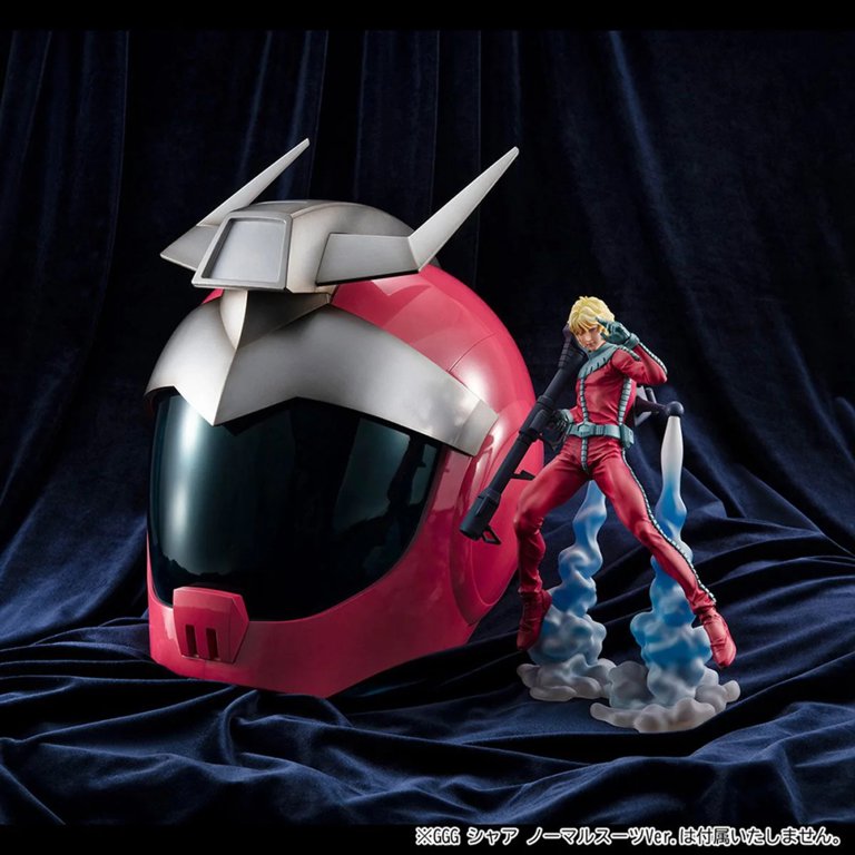 Mobile Suit Gundam Char Aznable Helmet 1:1 Prop Replica