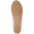 thumbnail image 7 of ABSOLUTE FOOTWEAR Childrens Kids Girls Slip On Glitter Sparkly Polka Dot Ballerina Style Dolly Shoes Pumps - White/Red - US Child 3, 7 of 7