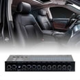 thumbnail image 2 of 9 Band Equalizer High Performance 9 Equalization Bands 12V DC for Boat RV Car Metal with CD AUX Inpu, 2 of 5