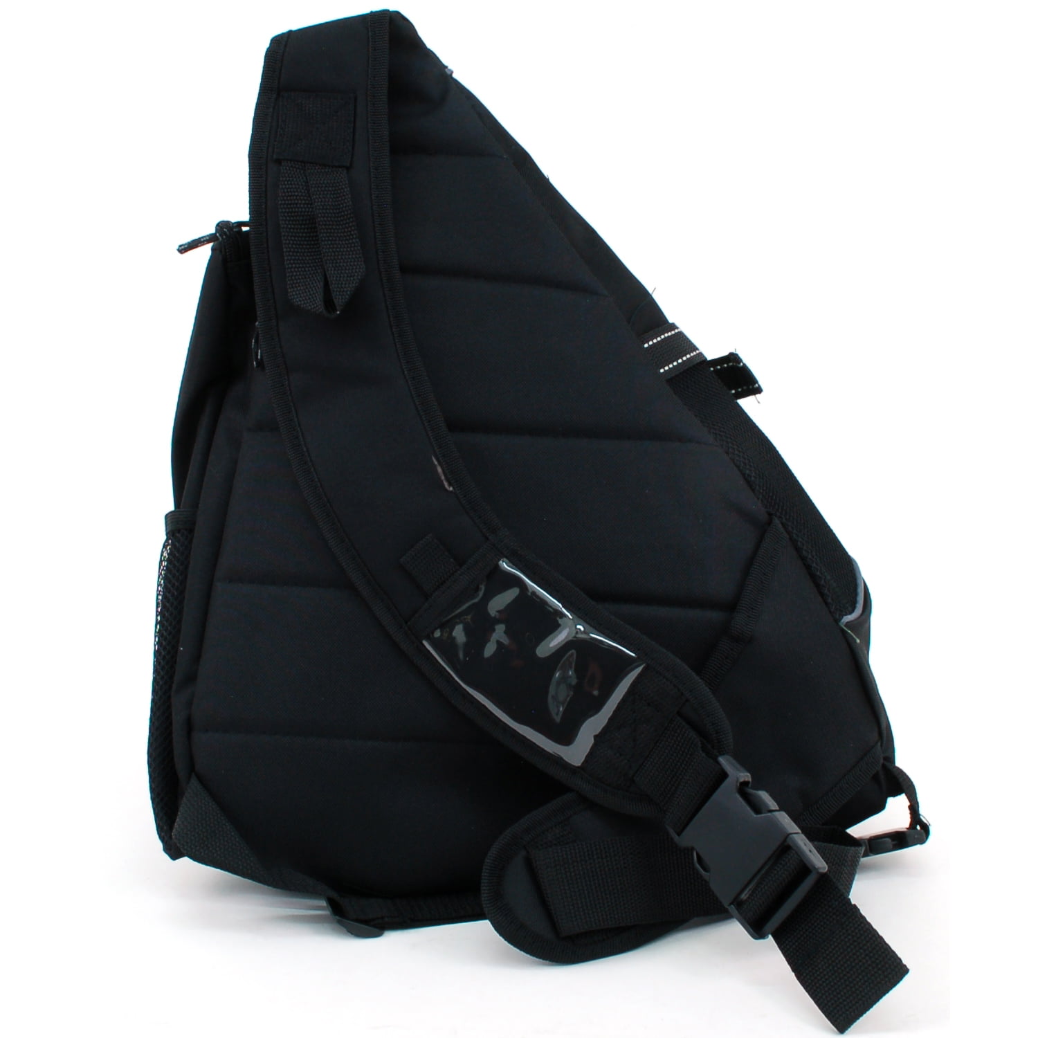 Single strap messenger backpack