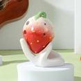thumbnail image 4 of Strawberry Ocarina Toy Seis hoyos Ocarina Instrumento de juego con Lanyard Support Holder Music Score para niños y principiantes, 4 of 4