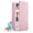 Baby Pink,15*14.6*30.8 inches, variant on 2.4 Cu Ft Compact Refrigerator with Freezer, Mini Fridge for Apartment Dorm Office, White, Double Door Design with Removable Shelves and Adjustable Feet for Small Spaces
