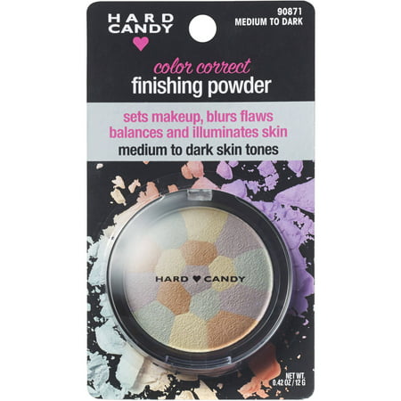 Hard Candy Color Correct Finishing Powder, Medium to Dark Skin Tones, .42