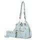 thumbnail image 2 of Bolsa tipo bombonera MKF Collection By Mia K. Larissa con Cartera Piel Vegana, 2 of 2