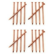 3.5 Inch Copper Nails - Pack of 20 Solid Copper Nail Spikes