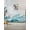 Green, variant on Aqua Coastal Beach Couch Cover Sofa Covers 3 Cushion Sectional Couch, Modern Oil Painting Nautical Washable Sofa Covers Slipcover Sectional Sofa Cover, Furniture Protector 71"x150"