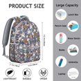 thumbnail image 6 of Dog Lover Gift Backpack with Adorable Dog-Themed Prints, Featuring Paw Prints and Bones, Ideal for Daily Use, 6 of 6