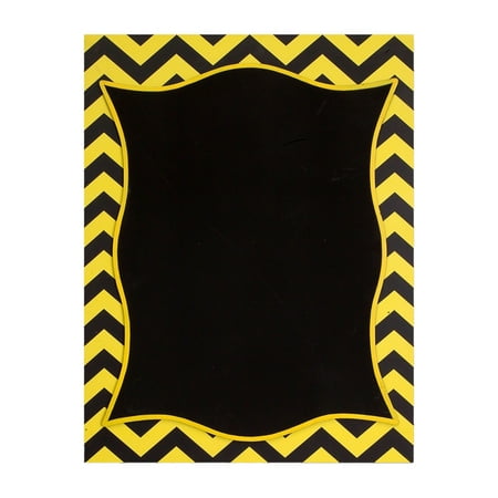 UPC: 0746427584906 | Melrose Chevron Chalkboard (Set Of 2) 15.5 W x 20 H Mdf