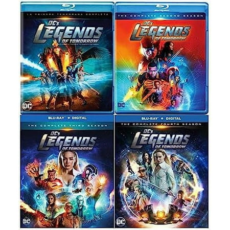 DC’s Legends of Tomorrow: The Complete First, Second, Third & Fourth Seasons (Season 1 / Season 2 / Season 3 / Season 4) Blu-ray Collection [Region 1/A]