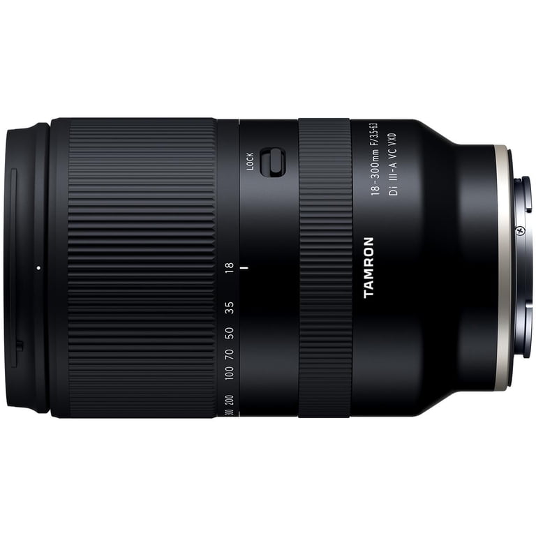 Tamron Zoom Camera Lens 18-300mm F3.5-6.3 Di III-A VC VXD for