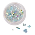 thumbnail image 4 of Nail Art Crystal Flower Shining Rhinestone Pearl Nail Sequin Rhinestone Manicure Decoration, 4 of 9