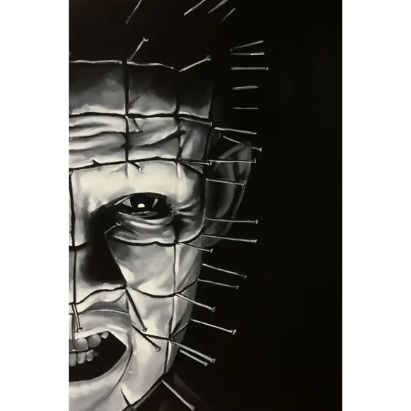 Diamond Painting Kits for Adults, Horror Characters DIY Round Full Drill 5D Diamond Art for Home Wall Decor