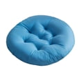 thumbnail image 2 of Cojín redondo para silla, decorativo, de 16 pulgadas, cómodo y moderno, para dormitorio, jardín, oficina, cocina y hogar. Azul, 2 of 8
