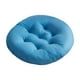 thumbnail image 2 of Cojín redondo para silla, cómodo, moderno, suave y decorativo, de 40 cm (16"). Azul, 2 of 9