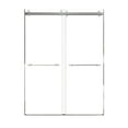thumbnail image 2 of Transolid Bypt608010l-Bk Brooklyn 80" High X 60" Wide Bypass Frameless Shower Door -, 2 of 3