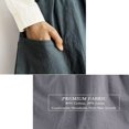 thumbnail image 4 of Cotton And Linen Kitchen Cooking Apron with Cross Back for Cooking Catering Work Commercial Restaurant Mint Green, 4 of 6