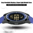 thumbnail image 6 of GOLDEN HOUR Ultra-Thin Minimalist Sports Waterproof Digital Watches Men with Wide-Angle Display Rubber Strap Wrist Watch for Men Women, 6 of 8