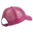thumbnail image 5 of Top Headwear Wholesale Dozen Pigment Dyed Adjustable Trucker Hat, Pink, 5 of 5
