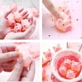 thumbnail image 4 of 9 piezas Mini cerdos de goma Juguete de baño para bebé a granel Cerditos rosados ​​Juguetes de cerdo chirriantes para la decoración del regalo de la fiesta de cumpleaños de la ducha, 4 of 5