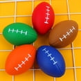 thumbnail image 4 of Lolynie Mini Foam Football Set - Soft Sports Balls For Indoor Games, Party Favors & Stress Relief (Assorted Colors), 4 of 4