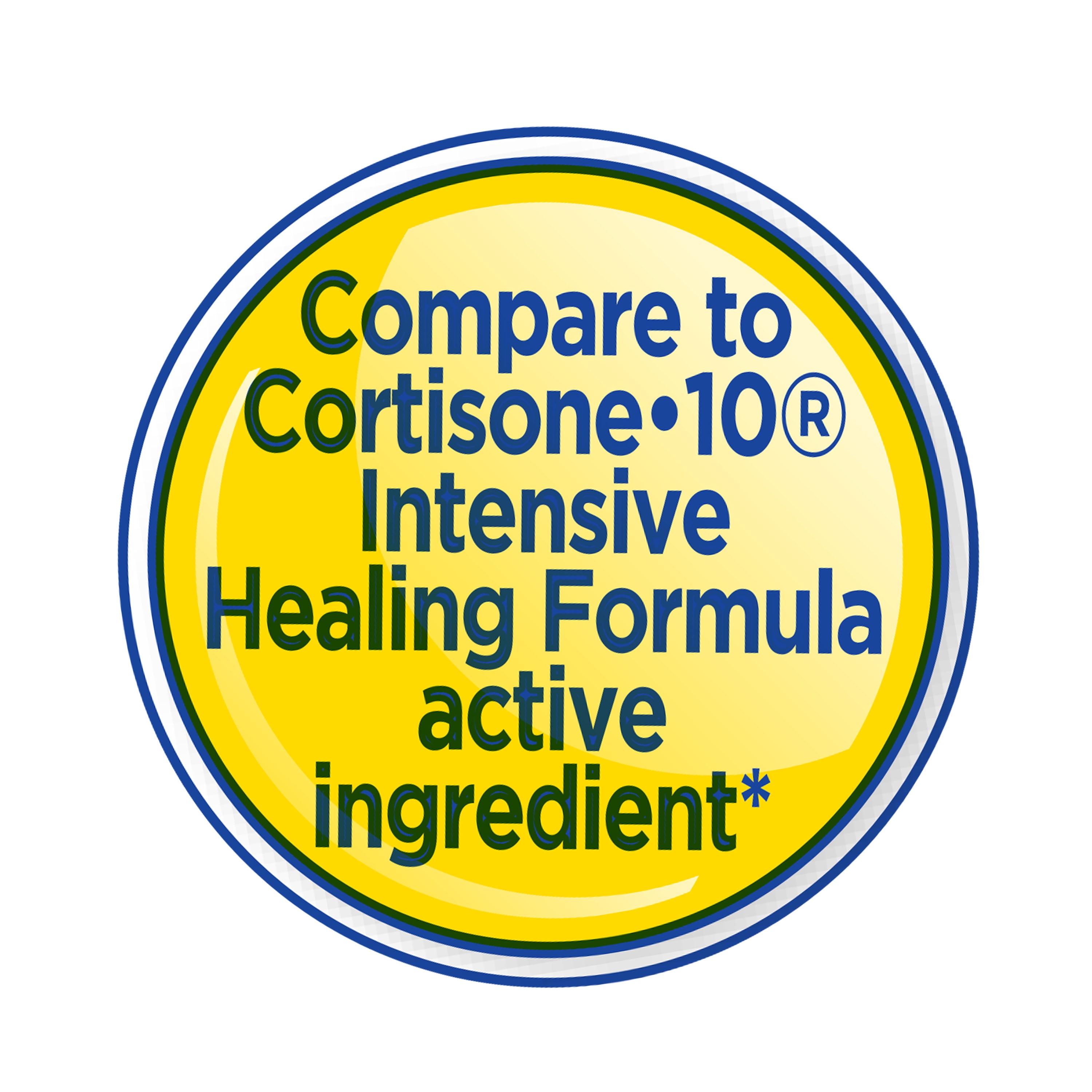 Equate Maximum Strength Anti Itch Hydrocortisone Cream 1% Intensive Healing Formula, 1 oz, Compare to Cortisone.10® Intensive Healing Formula Active Ingredient