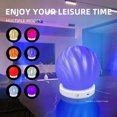 thumbnail image 1 of Hyknon Night Light 64 Colorful Discoloration RGB Color Changing Bedside Small Night Light Atmosphere Led Lights Portable Table Bedside Lamp, 1 of 5
