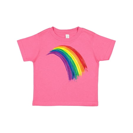 

Inktastic Pride Rainbow Paint in Oils Gift Toddler Boy or Toddler Girl T-Shirt
