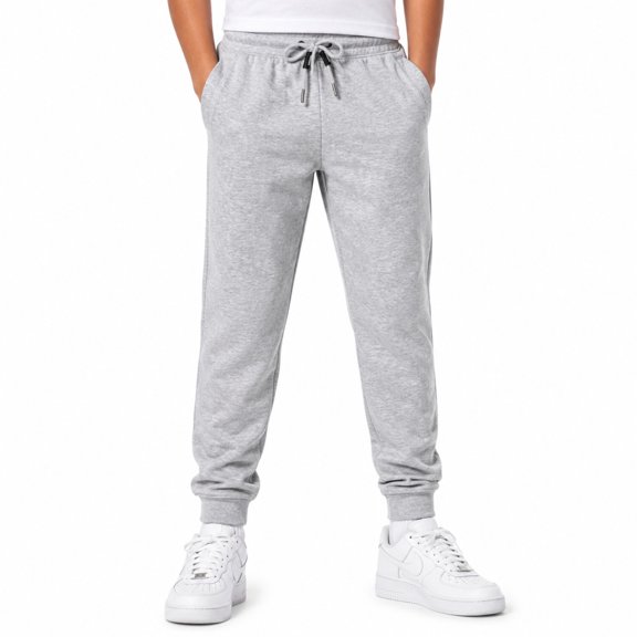 Tuff Guys Boys Sweatpants - Performance Fleece Joggers Athletic Pants for Boys with Pockets (Size: 8-16)