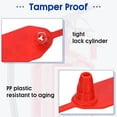 thumbnail image 2 of 1000 Pcs Plastic Tamper Seals Tags Security Tags Seals Safety Numbered Zip Ties Labels, 2 of 7