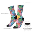 thumbnail image 4 of KLL Starfish And Algae Print Cool Socks Men's Women's Crew Socks Funny Crazy Novelty Stockings, 4 of 6