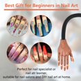 thumbnail image 2 of NXJ INFILILA Practice Hand for Nail Techs, Nail Practice Hand, Nail Trainning Hand, Flexible Nail Practice Hand Kits with 200 PCS Nail Tips, Nail Files and Clipper, Nail Supplies for Na, 2 of 7