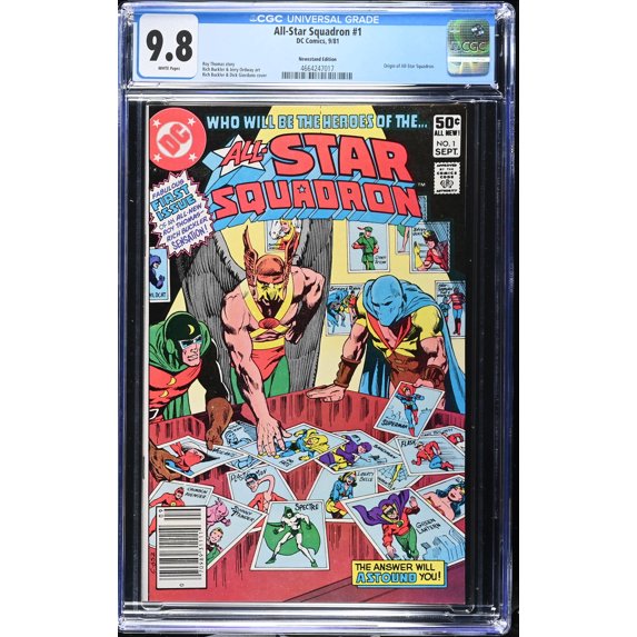 All-Star Squadron #1 - CGC 9.8 Comic Book