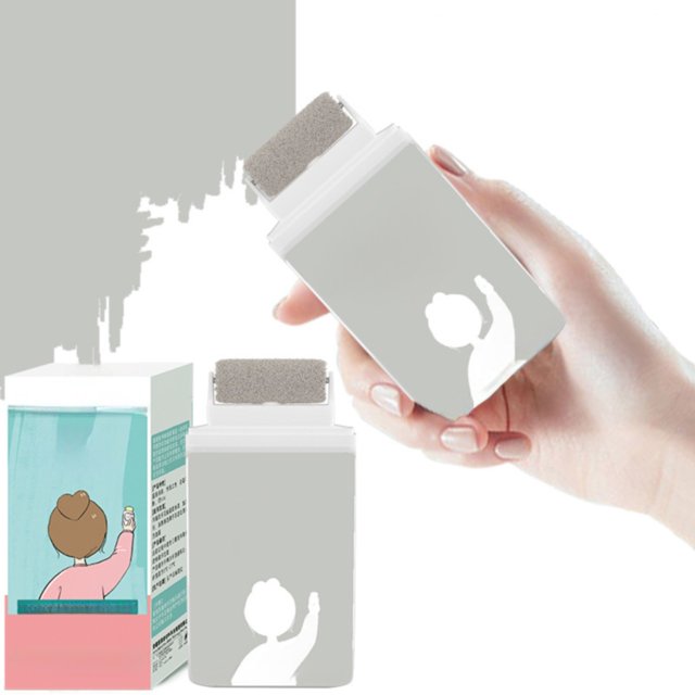 Cqxid Repair Agent Under $10 Wall Rolling Brush 2024 New Small Roller Brush Wall Tool Wall Paste Mini Roller Paint Brush Wall Tool White Paint For Wall 100ml