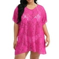 thumbnail image 1 of Fvwitlyh Robes de Plage Femmes Manches Mi-Longues Chandail Grande Taille Robe en Viscose pour Prière, 1 of 5