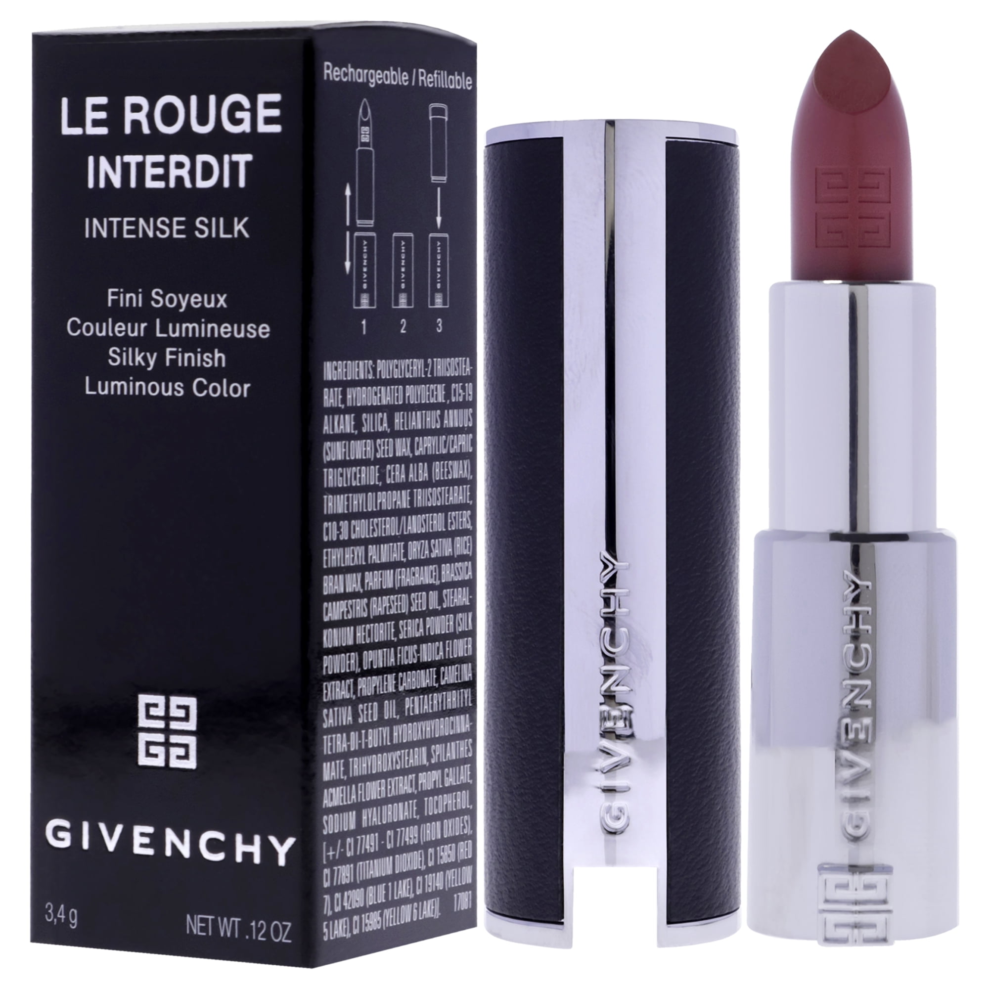 Givenchy Le Rouge Interdit Intense Silk Lipstick - N116 Nude Boise , 0.11 oz Lipstick