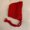 red, variant on Instagram South Korea East Gate Winter Lace Up Vintage Red Knitted Hat Women's Warm Ear Protection Hat Woolen Pullover Hat