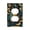 Duplex, variant on Modern 1-Gang Single Gang Wall Plate Electrical Switch Cover Outlet Switchplate, Egyptian Hieroglyphs Mascots Symbols Retro