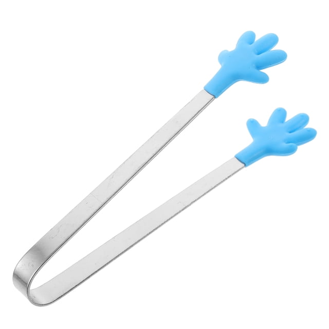 Premium Mini Pinzas de acero inoxidable Mini pinzas de cocina gadgets (azul)