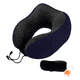 thumbnail image 1 of Almohada Cojín De Cuello Para Viaje Linum 100% Memory Foam Azul, 1 of 9