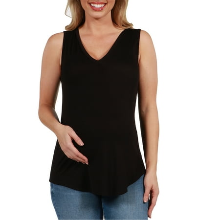 

Avery Sleeveless Maternity Tunic Top