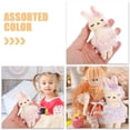 thumbnail image 3 of Miangastore Rabbit Doll Assorted Color PP Cotton 4Pcs 4.91X1.97X0.79In, 3 of 9