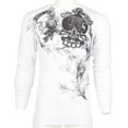 thumbnail image 5 of Xtreme Couture by Affliction Men's Thermal Shirt spade, 5 of 8