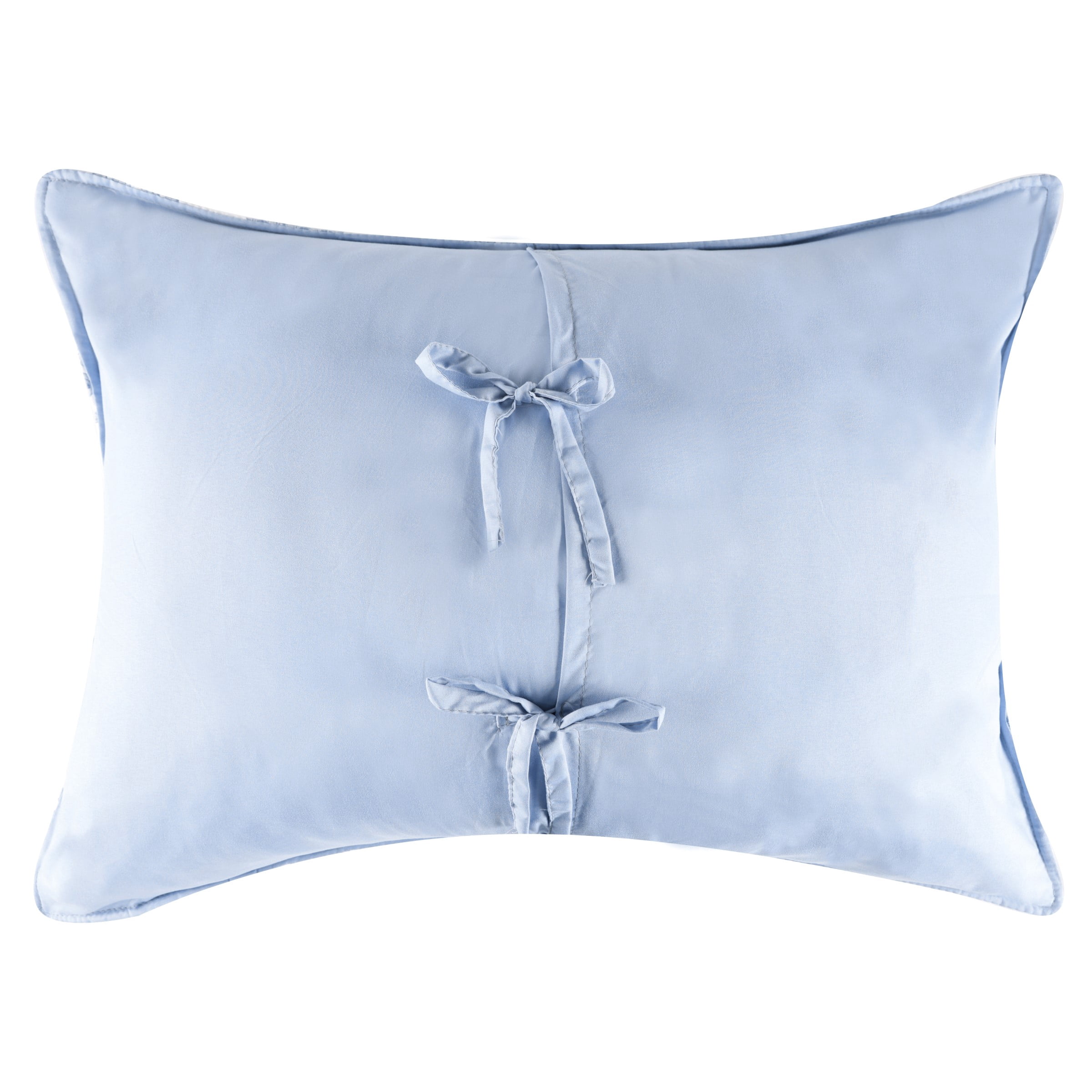 Greenland Home Fashions Laguna Woven Matelasse Pillow Sham, King 20" x 36", Adult