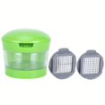 thumbnail image 1 of MultiFunction Garlic Press Machine Vegetable Fruit Ginger Chopper for Kitchen Cutting, 1 of 4