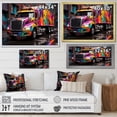 thumbnail image 4 of Designart "Urban Art Semi Truck I" Truck Wall Art Prints, 4 of 7