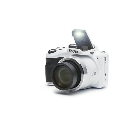 KODAK PIXPRO AZ421 Bridge Digital Camera - 16MP 42X Optical Zoom HD720p (White)